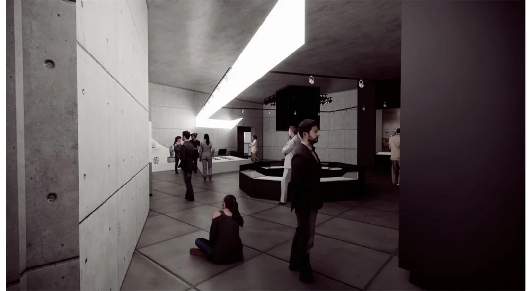 Actin: Zone B of the excavated-relics exhibition hall