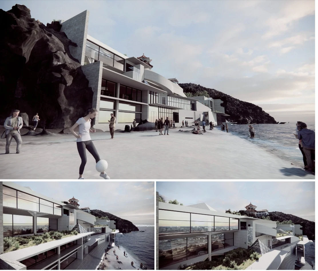 Actin: Exterior and visitor centre (1/3)