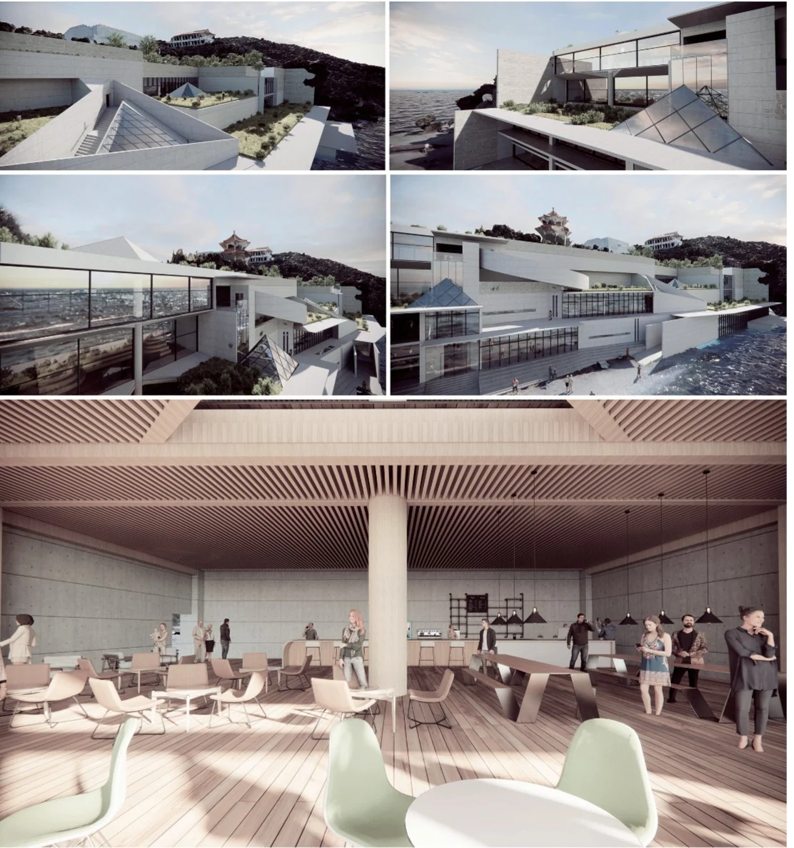 Actin: Exterior and visitor centre (2/3)