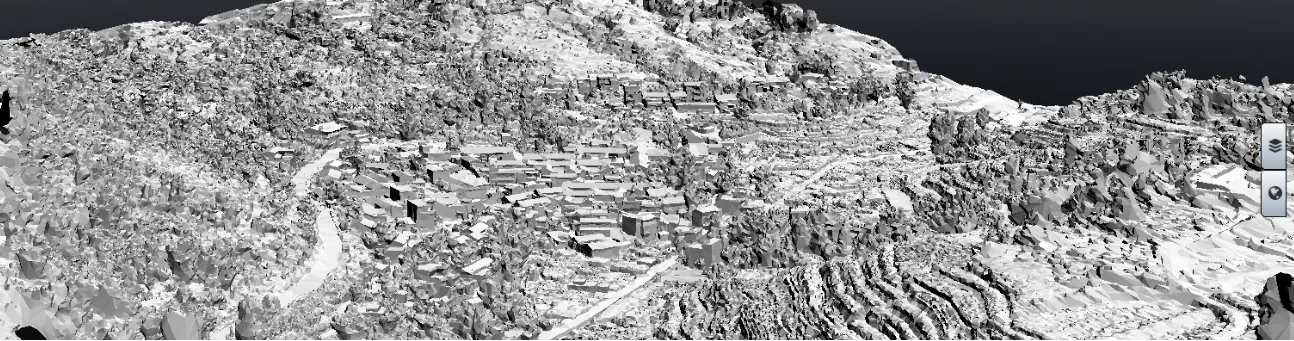 Digital Preservation and Application of “Anonymous” Architecture: Village Geometric Mesh Model