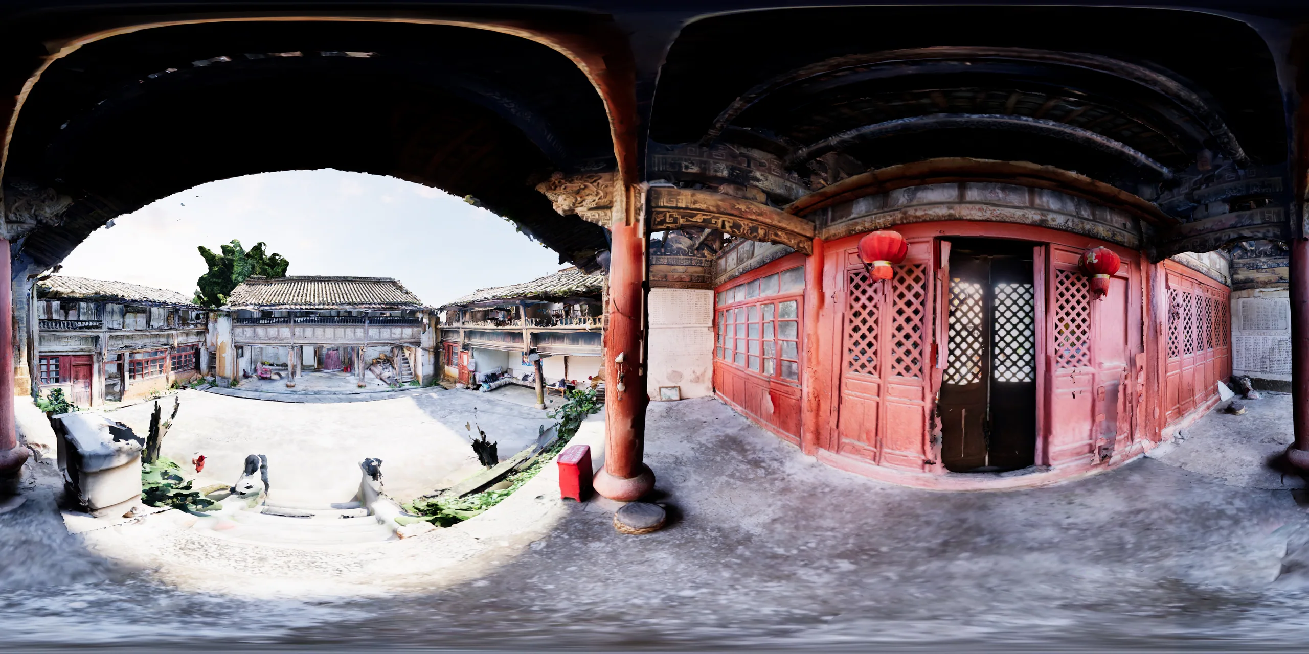 Digital Preservation and Application of “Anonymous” Architecture: VR View Drawings of Scenes Under Temple Hall Eaves
