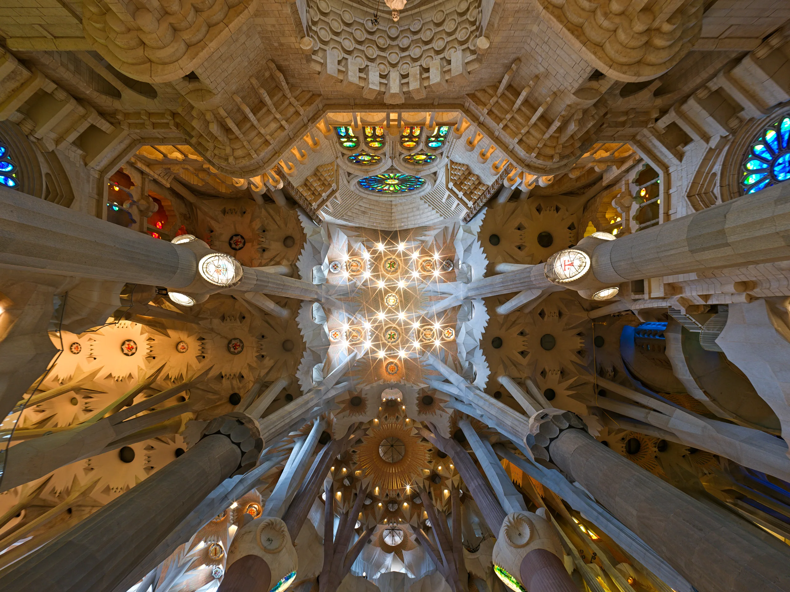 Barcelona: The nave of the Sagrada Família
