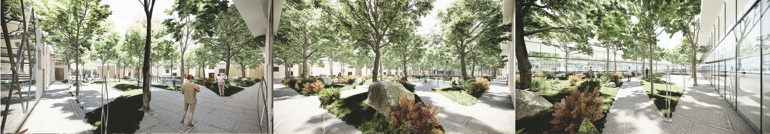 Communitin: Courtyard paths