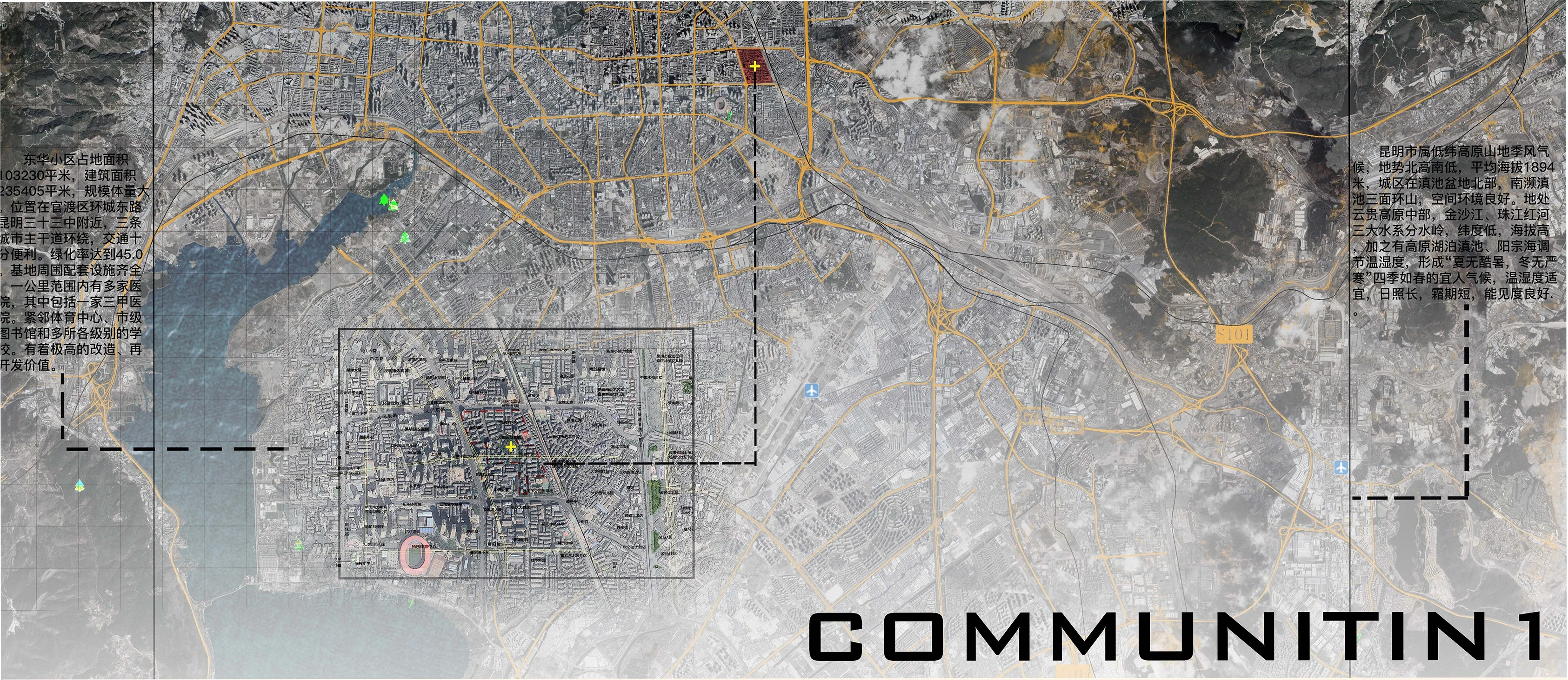 Communitin: The site in Kunming