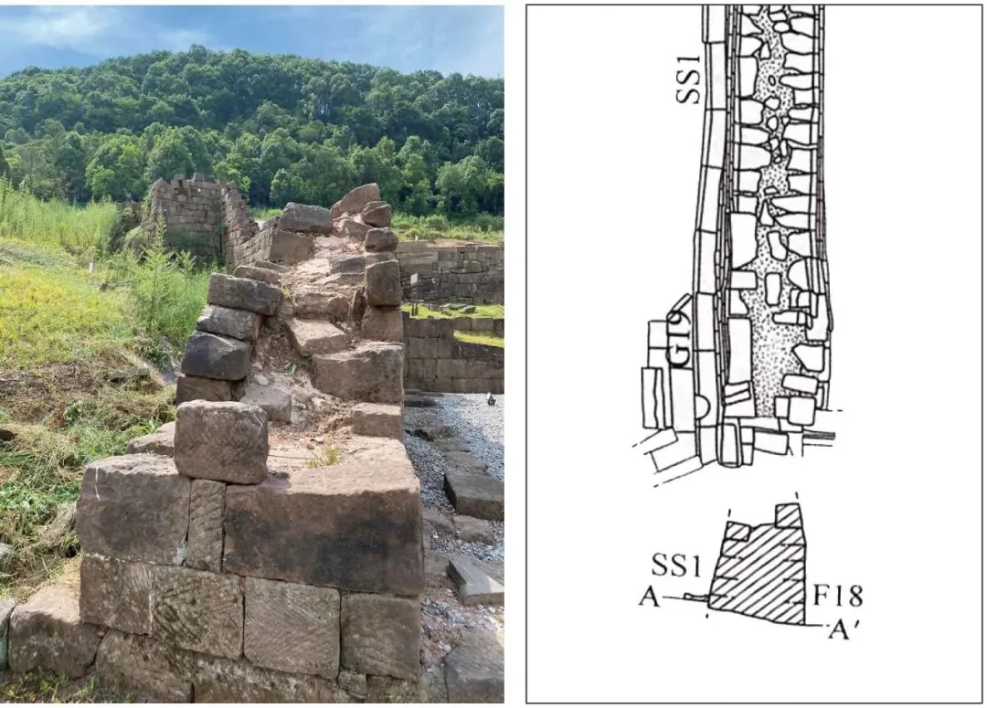 Construction Analysis of Diaoyu Fortress and Its Engineering Techniques, picture 6