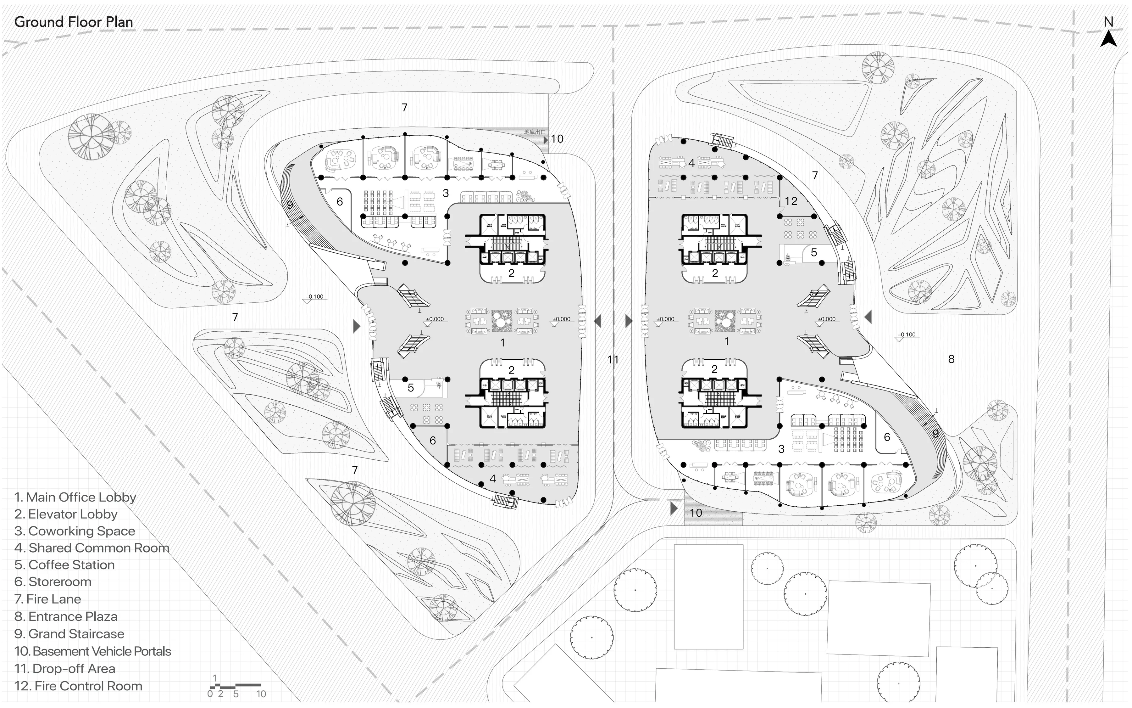Explorin: Ground floor plan