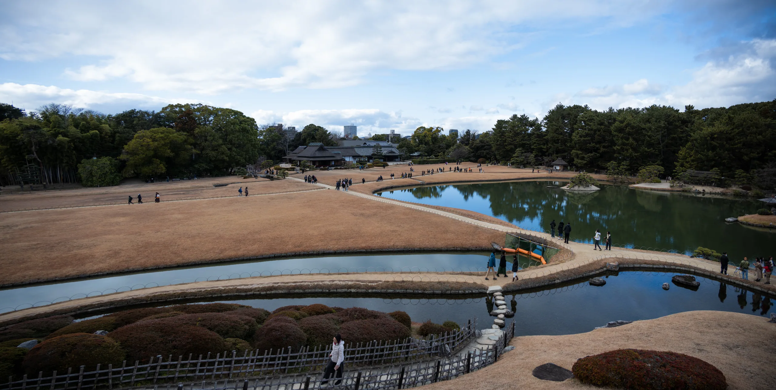 Japan: A garden in Takamatsu