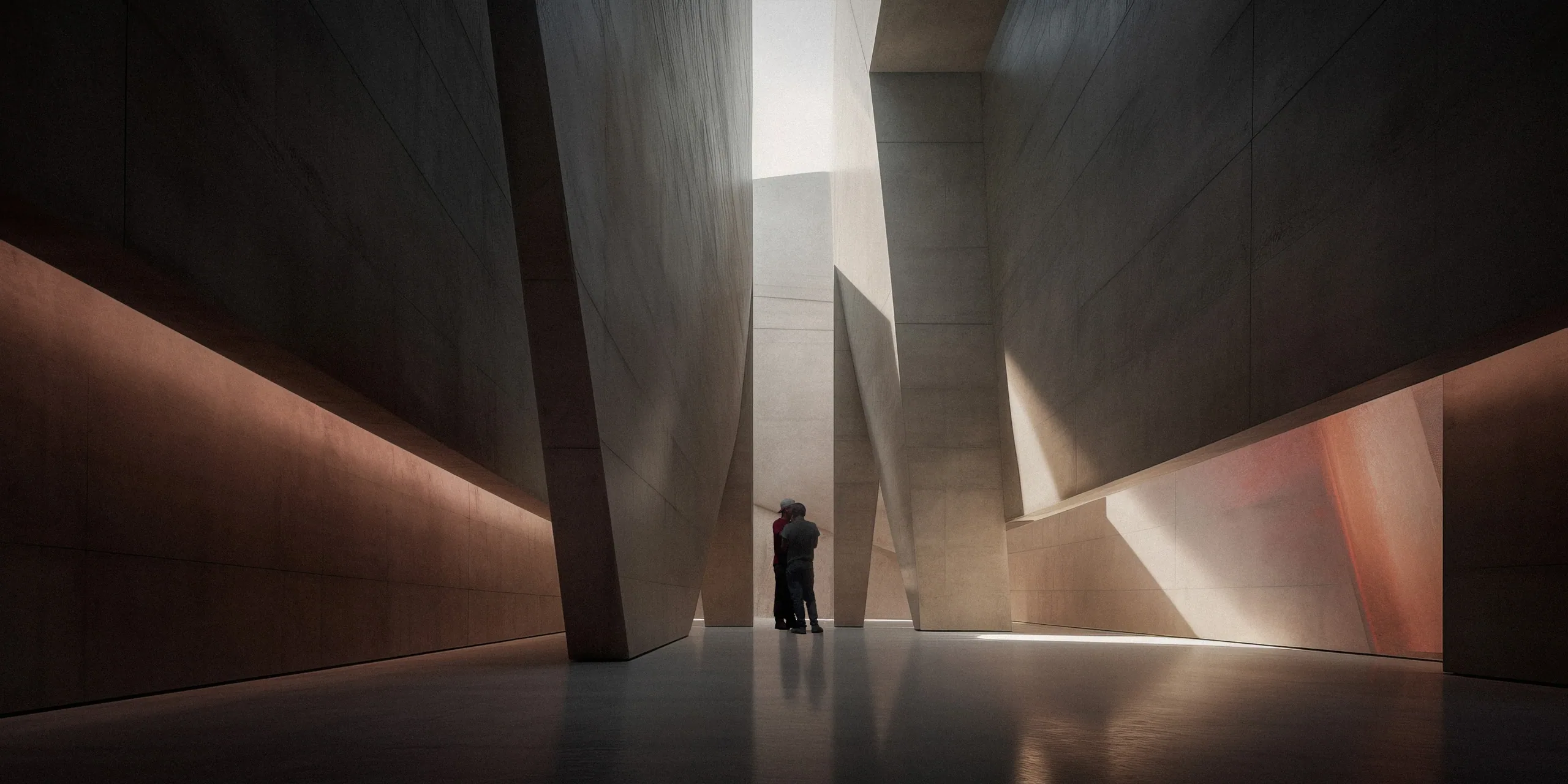 In Silence: Yunnan-Vietnam Railway Industry Exhibition Hall: entrance space
