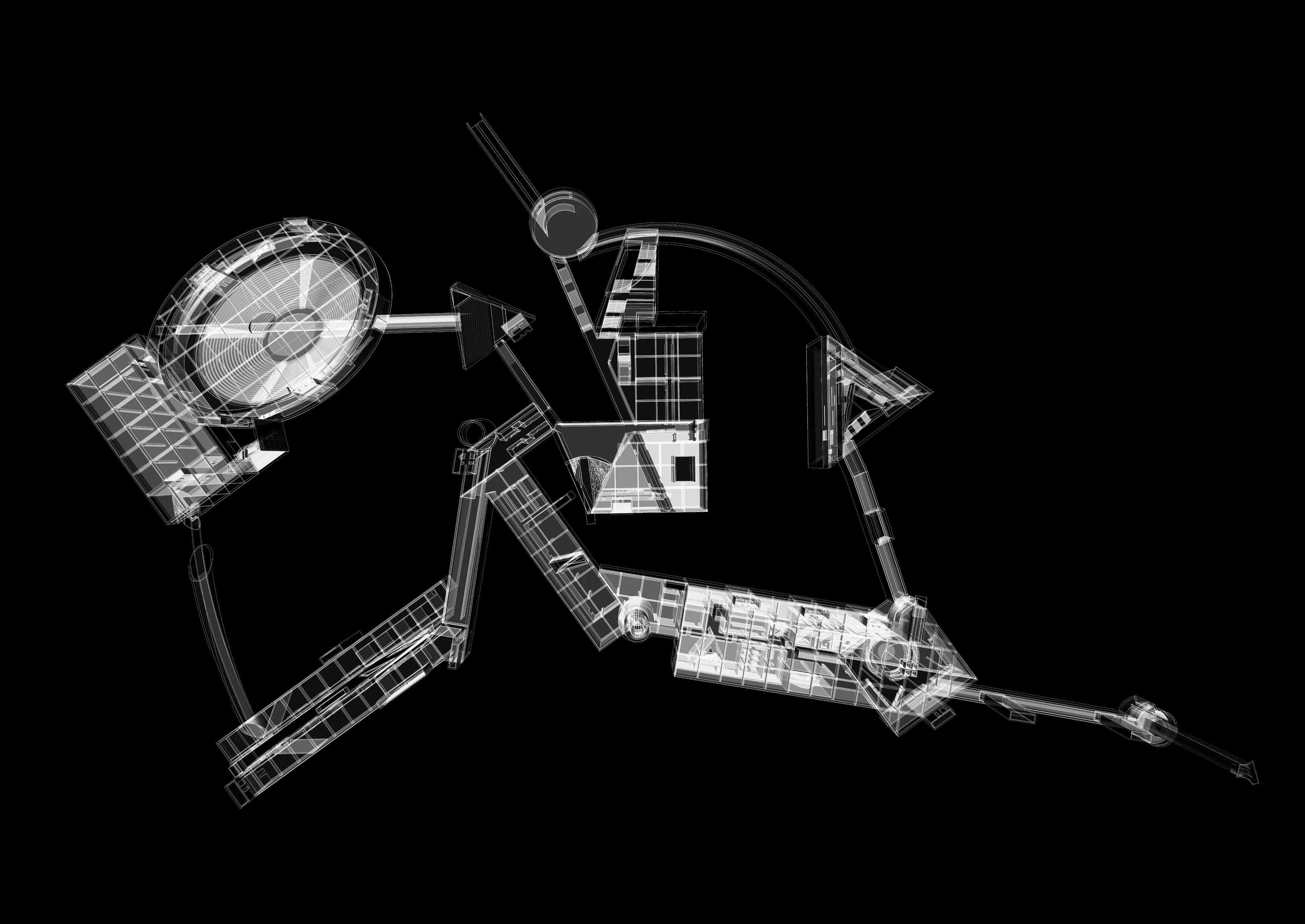In Silence: Drawing on black (2/2)