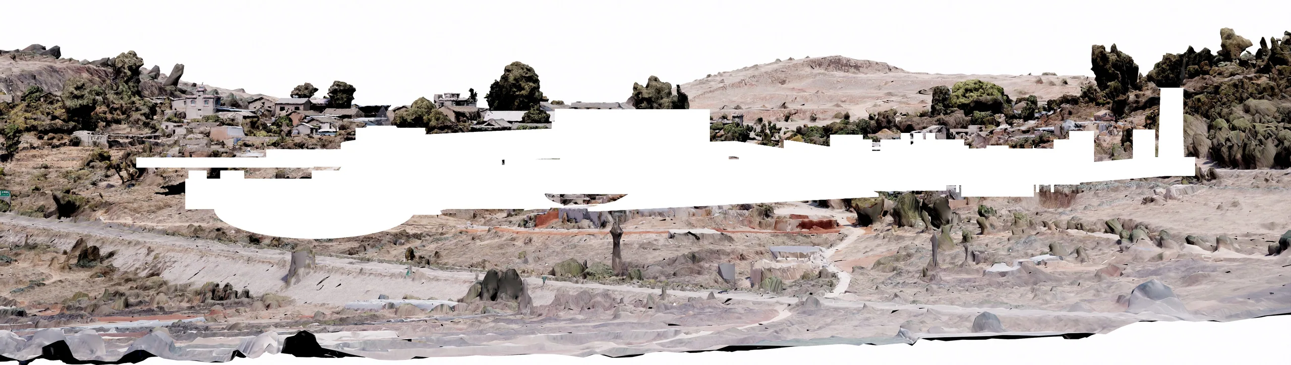 In Silence: Site panorama