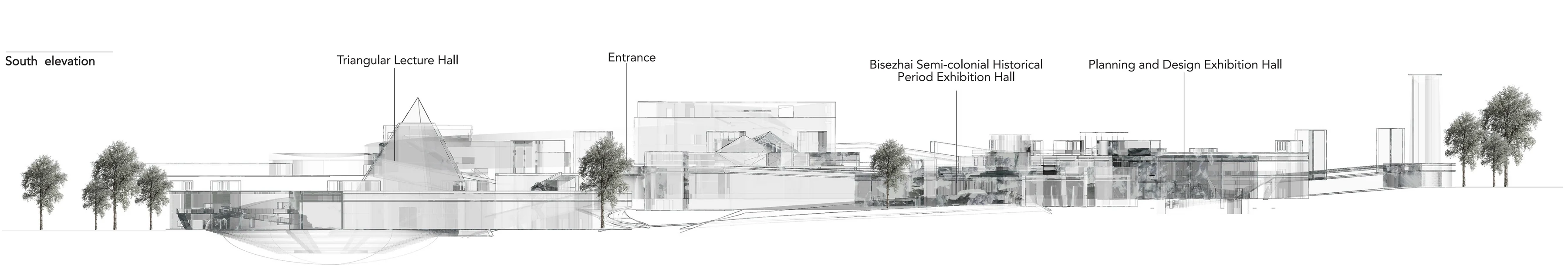 In Silence: South elevation