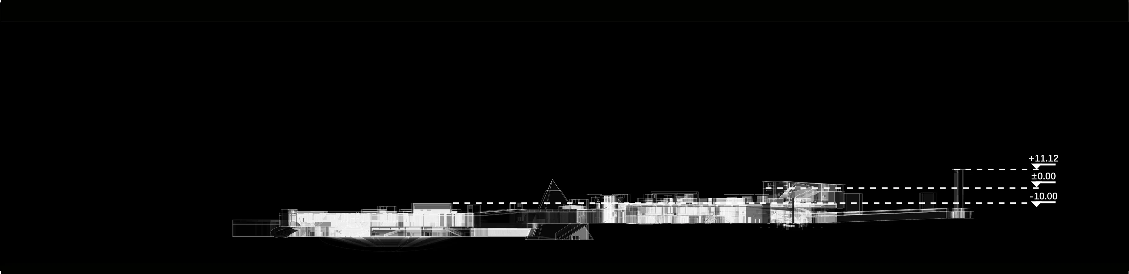 In Silence: Elevation of the whole scheme (2/2)