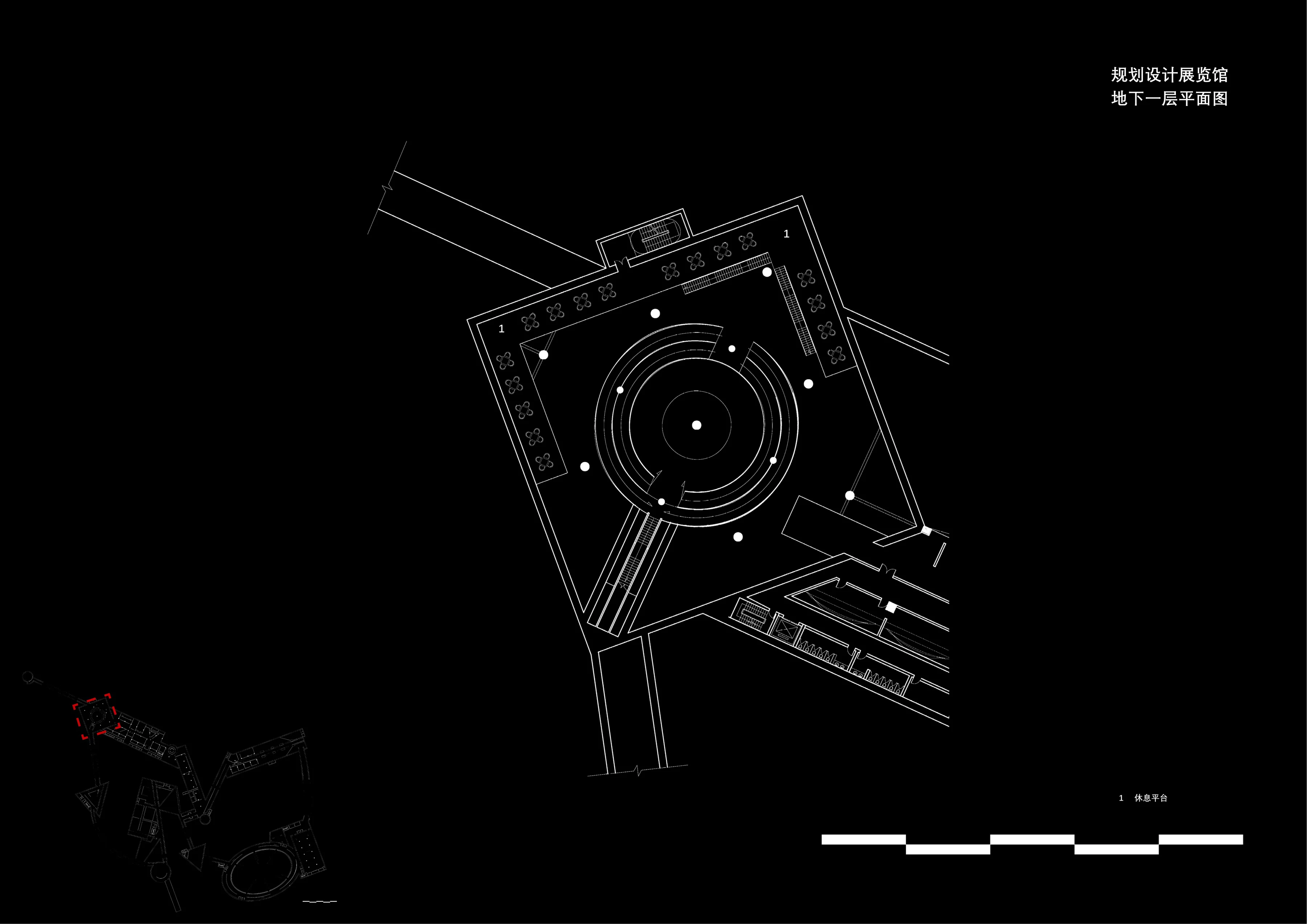 In Silence: Basement-1 plan