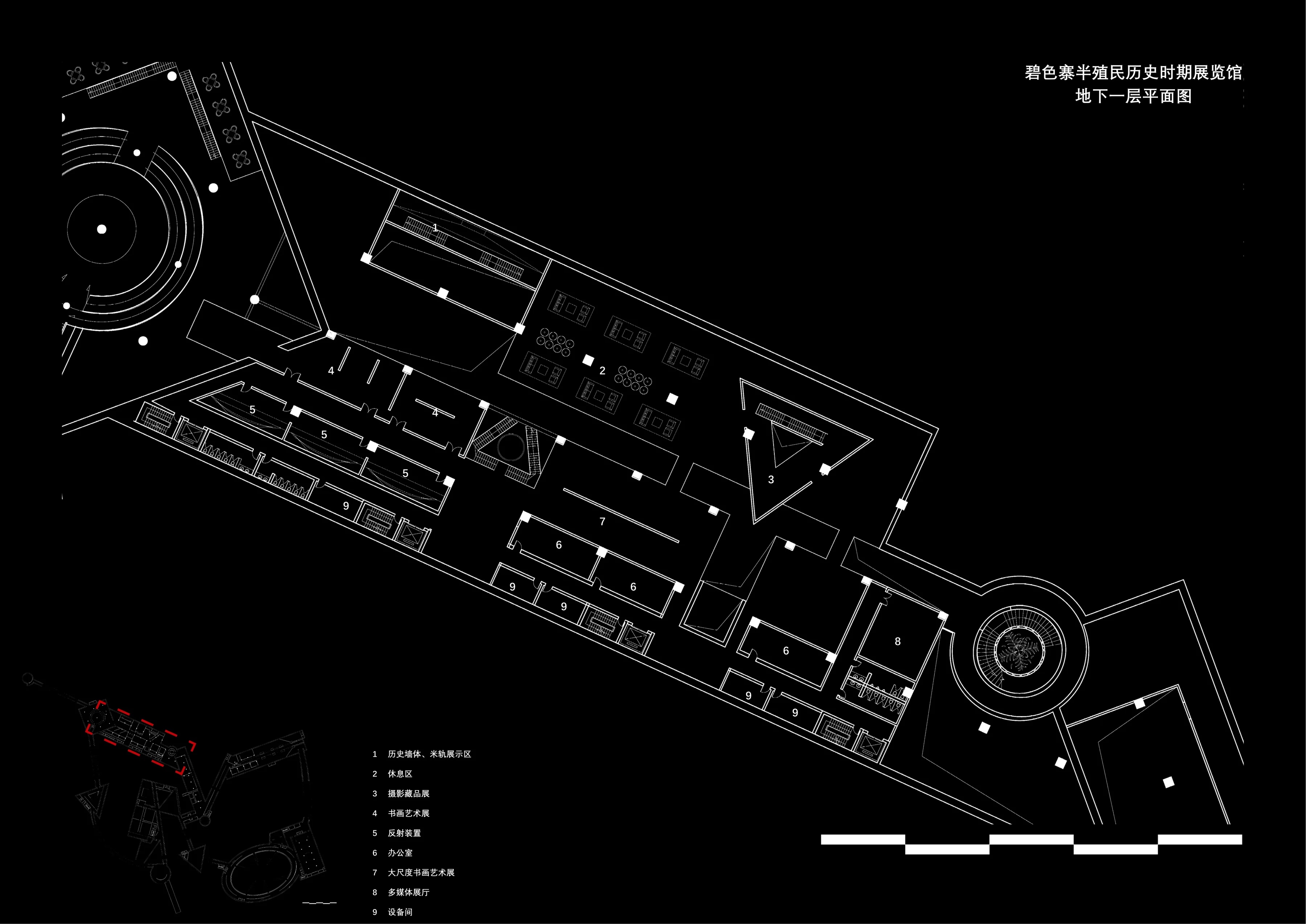 In Silence: Basement-1 plan