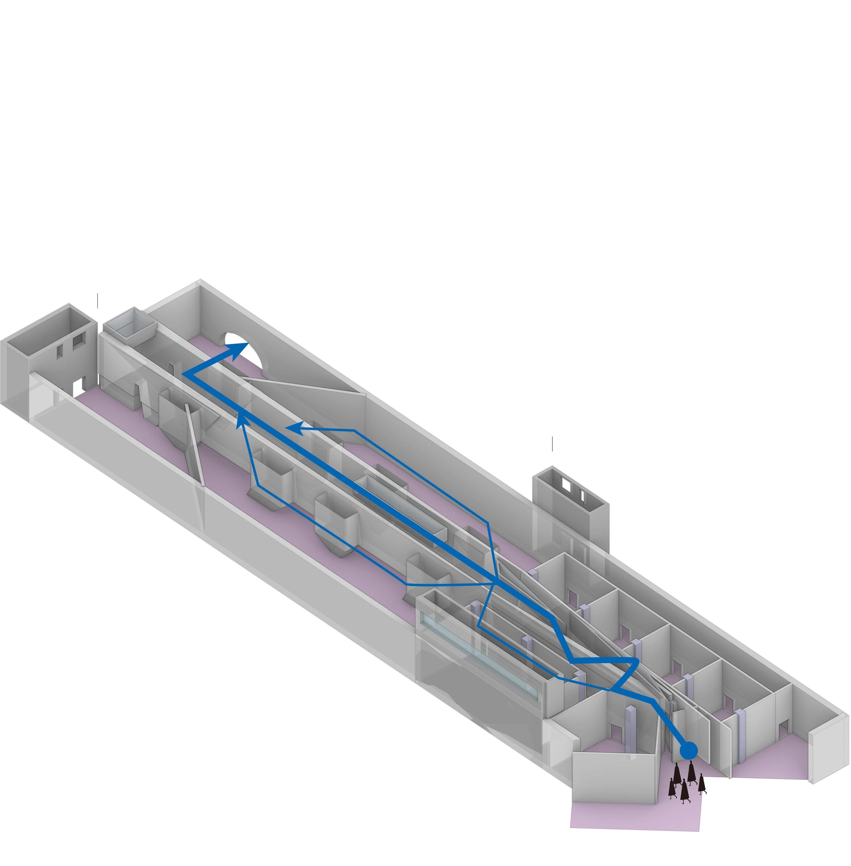In Silence: Axonometric