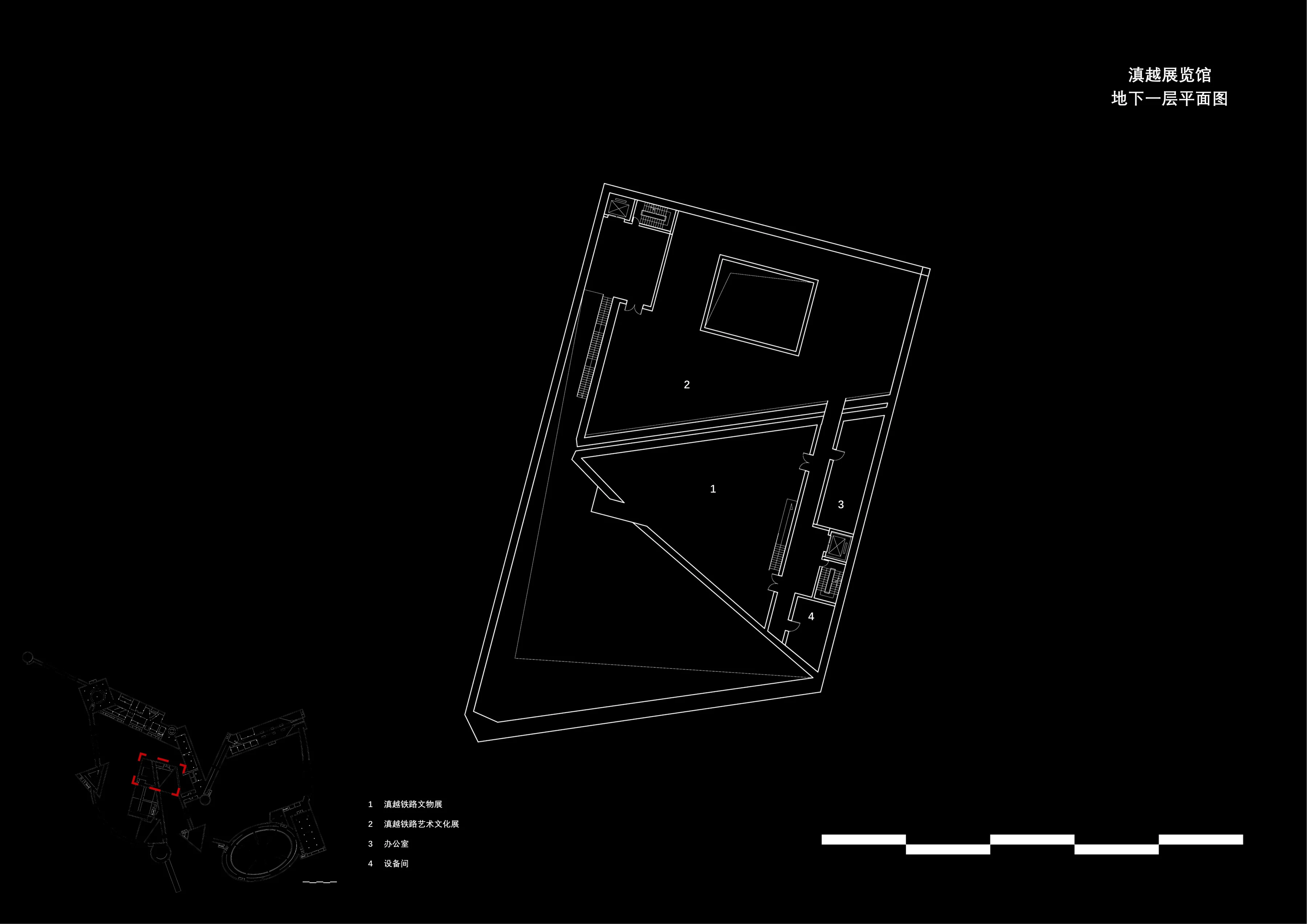 In Silence: Basement-1 plan