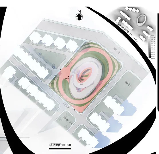 Runin: Site plan 1:1000