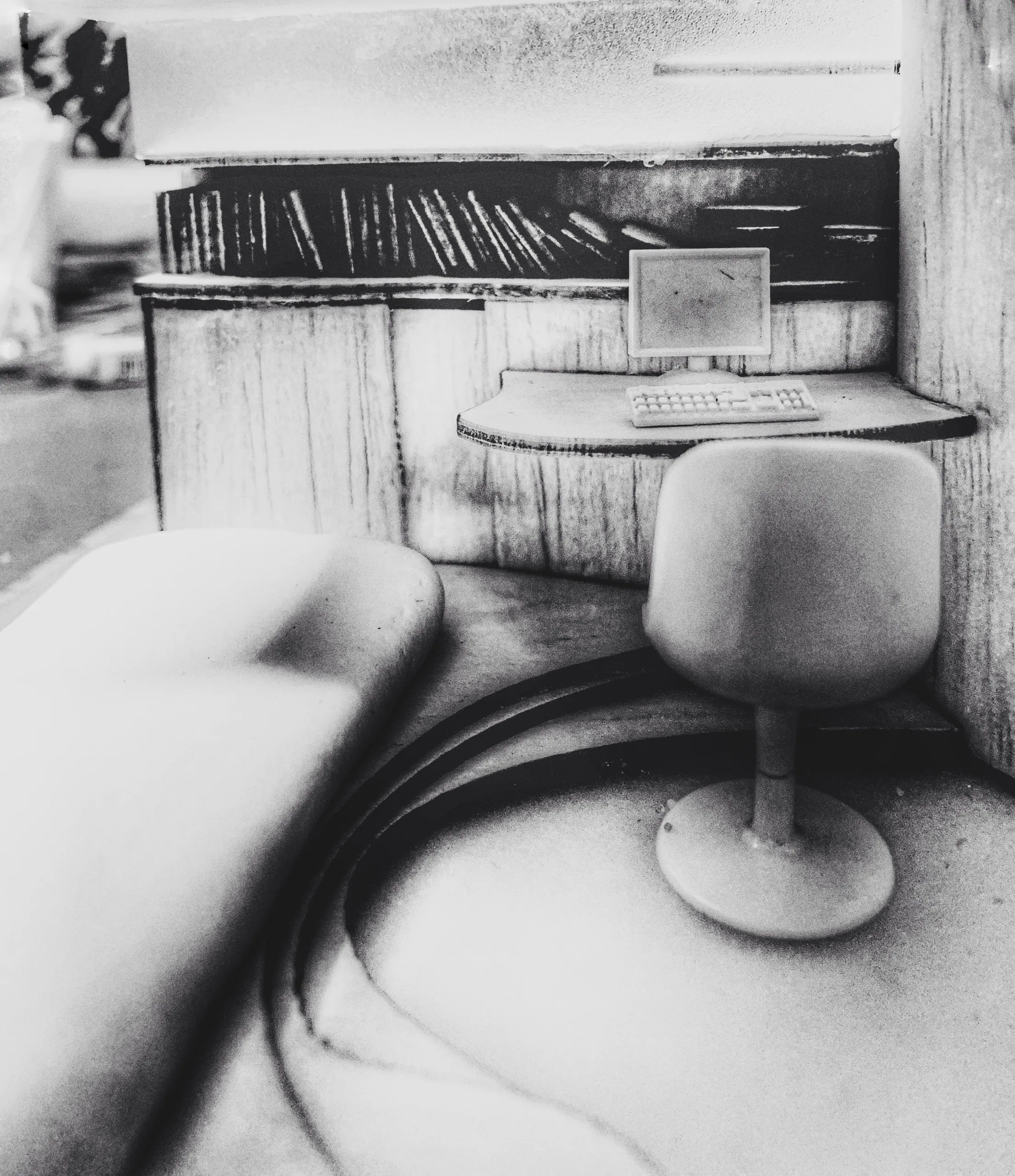 Study Models: A reading corner at model scale