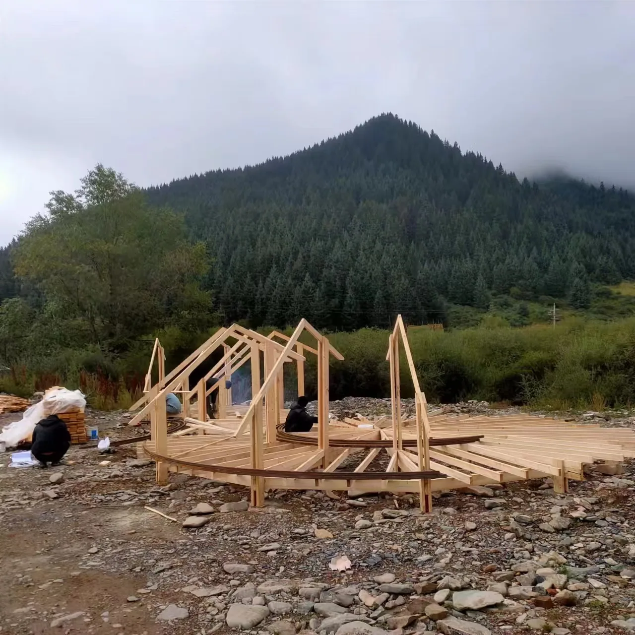 Timber Installations, picture 14