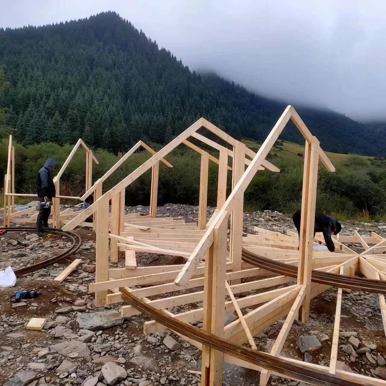 Timber Installations, picture 15