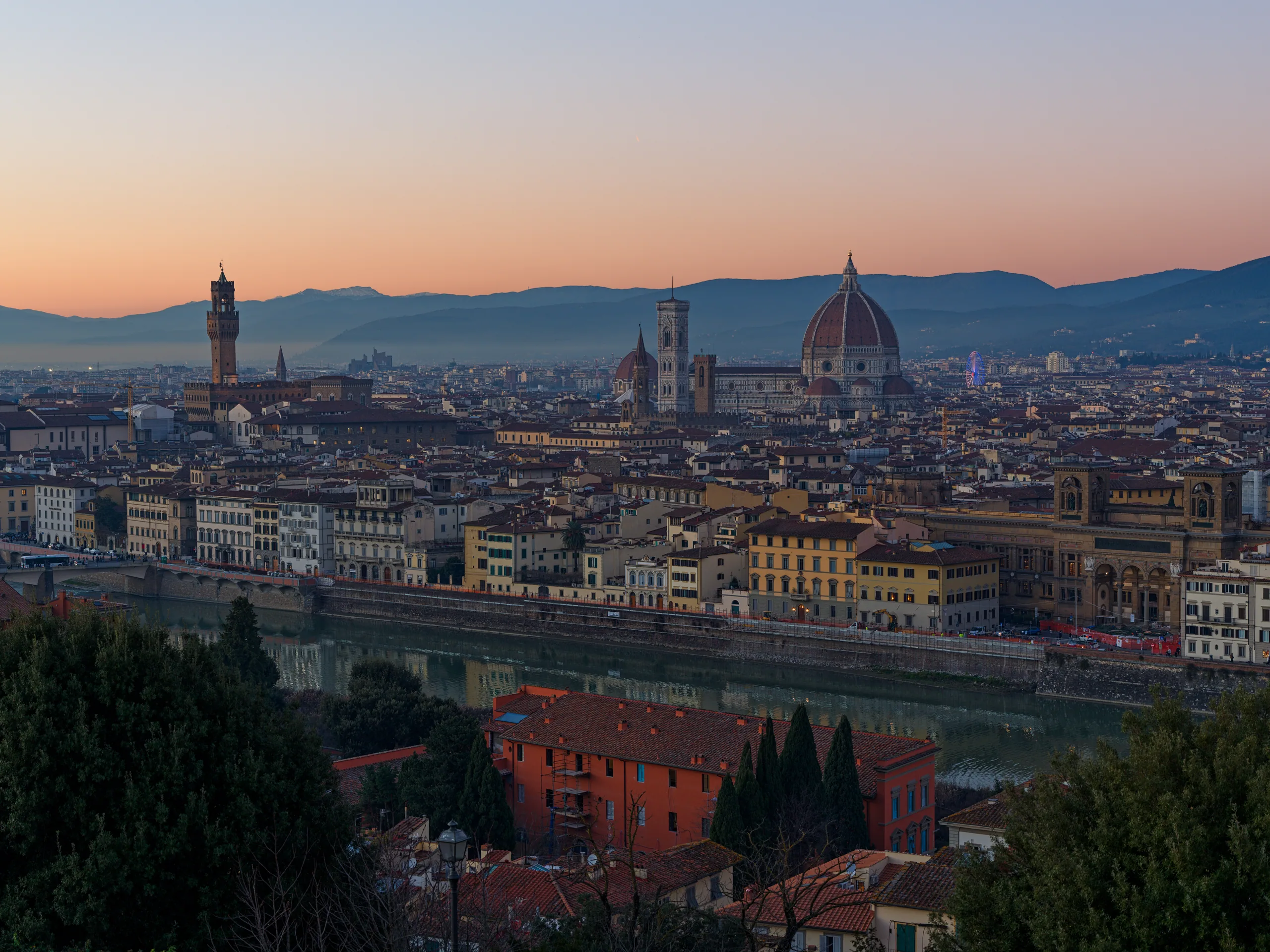 Venice and Florence: Florence from Piazzale Michelangelo